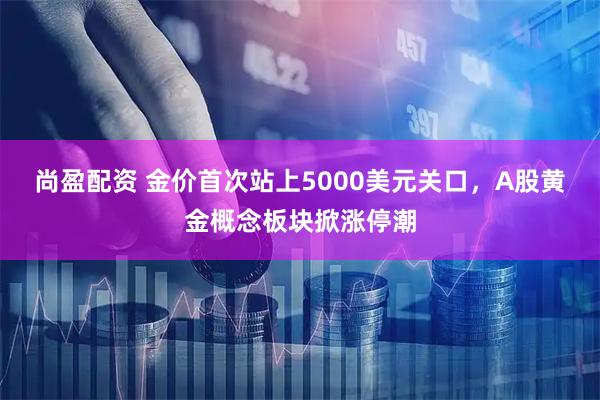 尚盈配资 金价首次站上5000美元关口，A股黄金概念板块掀涨停潮