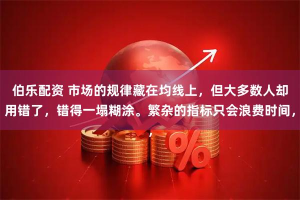 伯乐配资 市场的规律藏在均线上,但大多数人却用错了,错得一塌糊涂。繁杂的指标只会浪费时间,